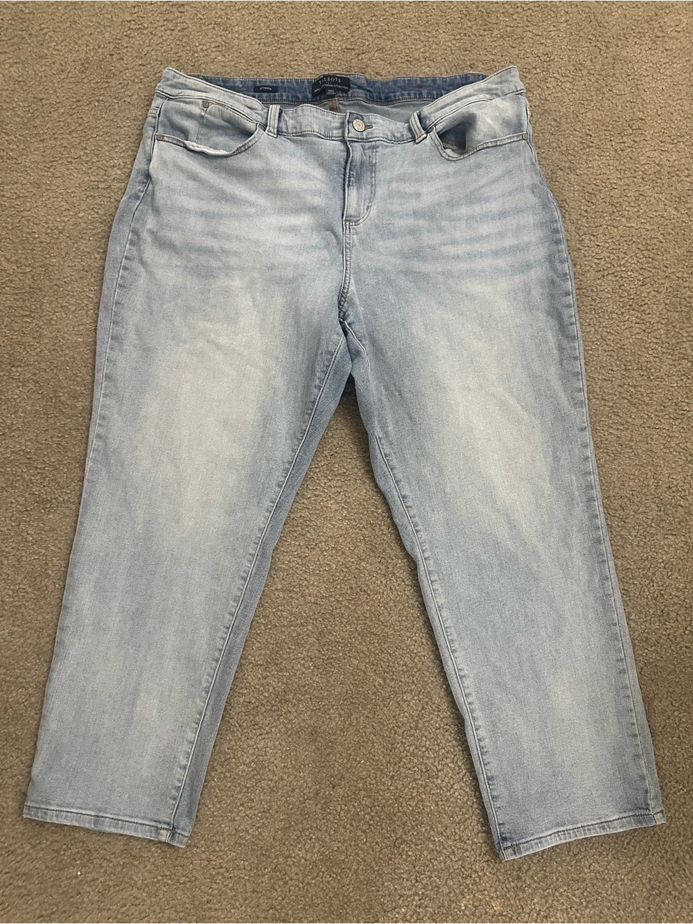 Talbots Simply Flattering Five-Pocket Boyfriend Jeans